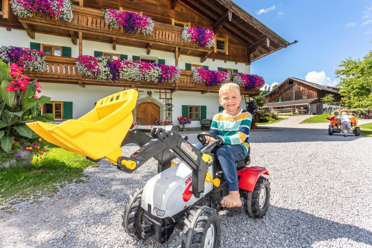 Apartamento Biobauernhof Stegerbauer Maria Alm am Steinernen Meer Exterior foto