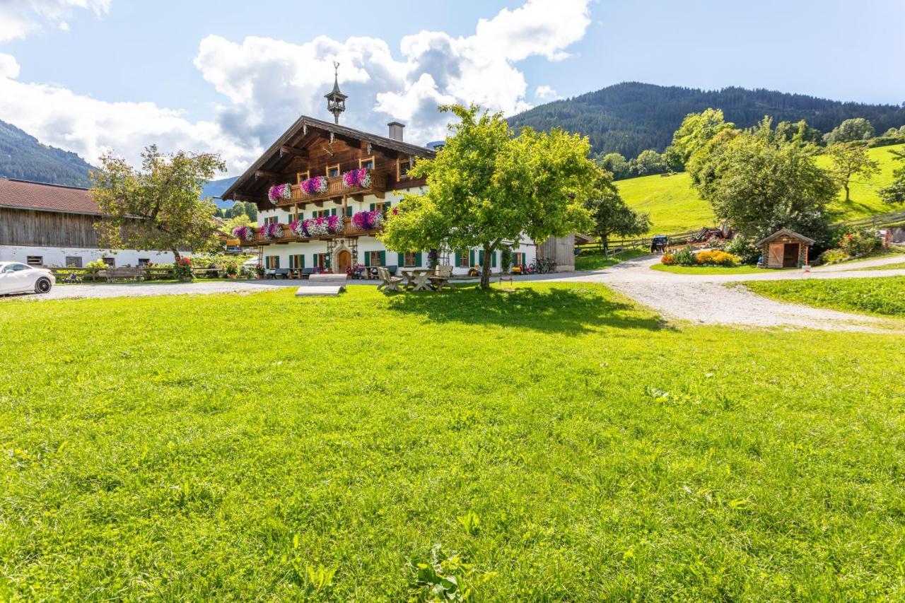 Apartamento Biobauernhof Stegerbauer Maria Alm am Steinernen Meer Exterior foto