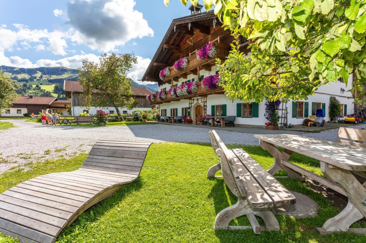 Apartamento Biobauernhof Stegerbauer Maria Alm am Steinernen Meer Exterior foto